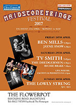 Click to enlarge TV Smith - The Flowerpot, Maidstone 29.4.17